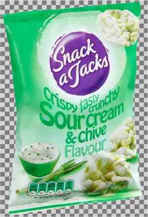 Prøv også Quaker Snack-a-jacks-crispy sour cream and chive.
