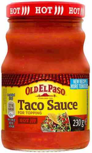 Prøv også Old El Paso Taco Sauce Hot.