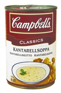 Bilde av Campbells kantarellsuppe.