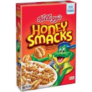 Prøv også Kelloggs honni korn smacks.