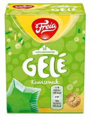 Prøv også Freia gele med kiwismak.