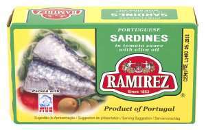 Prøv også Ramirez sardiner i tomatsaus.