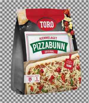 Prøv også Toro pizzabunn familiepakning.
