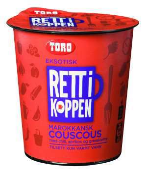 Prøv også Toro Rett i Koppen marokkansk couscous.
