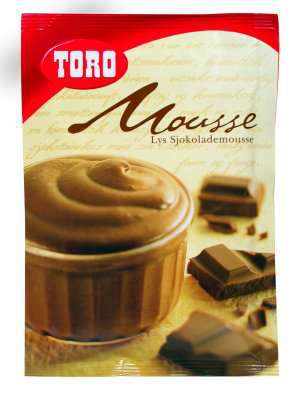 Prøv også Toro lys sjokolademousse.