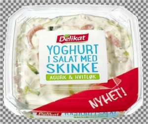 Prøv også Delikat Yoghurt i salat med skinke.