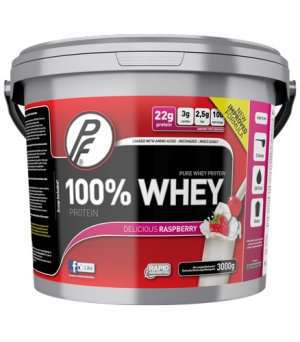 Prøv også Proteinfabrikken 100 prosent Whey Protein 3000g Bringebær.