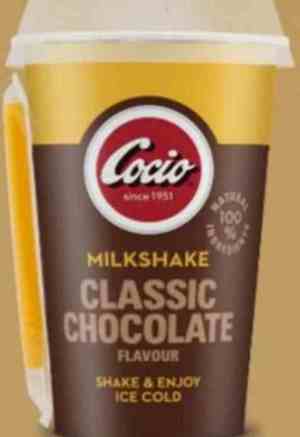 Prøv også Arla Cocio Milkshake sjokolade.