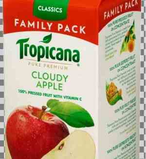 Prøv også Tropicana Cloudy Apple.