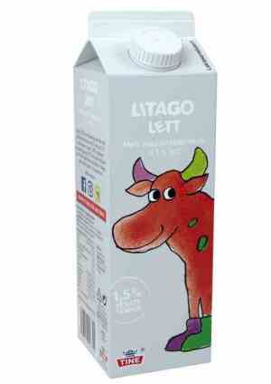 Prøv også Tine Litago Lettmelk med jordbærsmak.