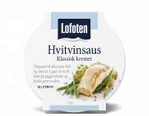 Prøv også Lofoten Hvitvinsaus – Klassisk kremet.