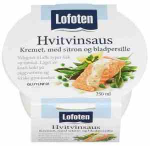 Prøv også Lofoten Hvitvinsaus – Kremet med sitron og bladpersille.