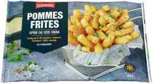 Prøv også Eldorado pommes frites.