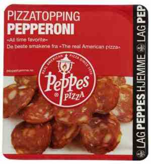 Prøv også Peppes Pepperoni.