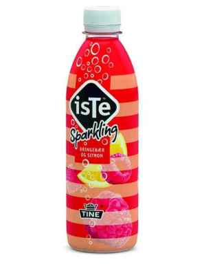Prøv også Tine isTe Sparkling Bringebær og Sitron.