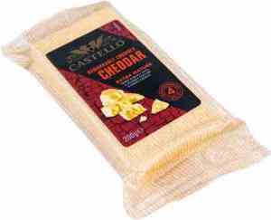 Prøv også Arla castello extra matured cheddar.