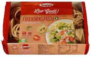 Prøv også Sopps tagliatelle fullkorn.