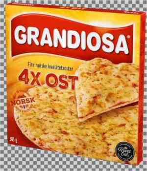 Prøv også Grandiosa 4x ost.