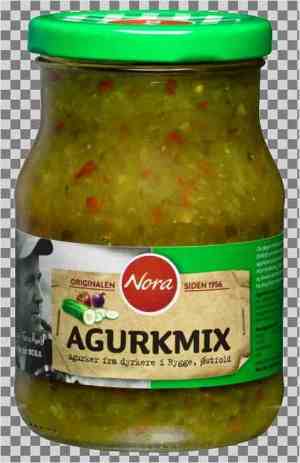 Prøv også Nora agurkmix.