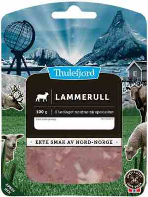 Prøv også Thulefjord Kokt lammerull i skiver.
