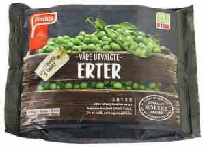 Prøv også Findus Erter.
