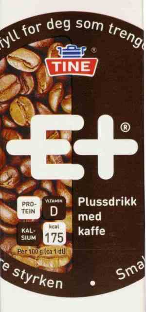 Prøv også Tine E+ drikk kaffe.