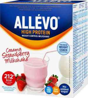 Prøv også Allevo LCD High Protein Jordbær Milkshake.