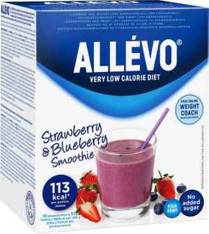 Prøv også Allevo VLCD jordbær og blåbær smoothie.