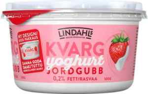 Prøv også Lindahls kvargyoghurt jordbær.