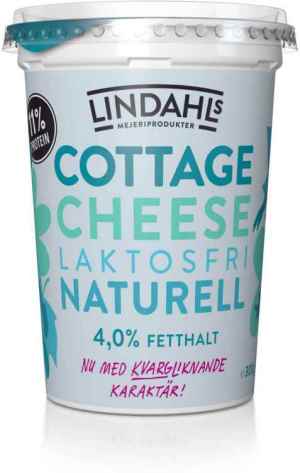 Prøv også Lindahls cottage cheese naturell laktosfri.