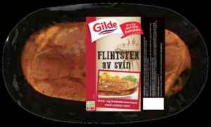 Prøv også Gilde marinert flintstek av svin med urter og hvitløk.