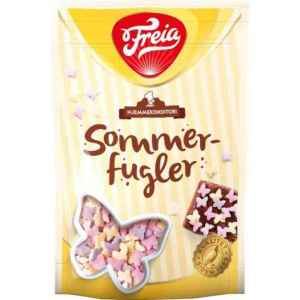 Prøv også Freia sommerfuglstrøssel.