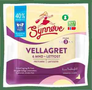 Prøv også Synnøve Vellagret Lettost.