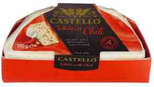 Prøv også Arla castello Creamy White red chili.