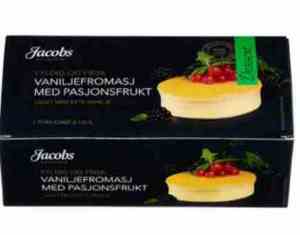 Prøv også Jacobs Utvalgte vaniljefromasj med pasjonsfrukt.