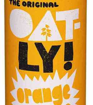 Prøv også Oatly orange mango.