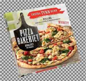 Prøv også Pizzabakeriet Kylling & Pesto.