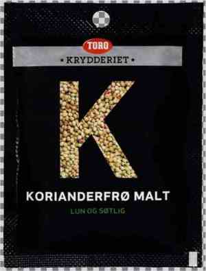 Prøv også Toro Krydderiet korianderfrø malt.
