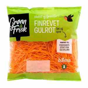 Prøv også Grønn og frisk finrevet gulrot.