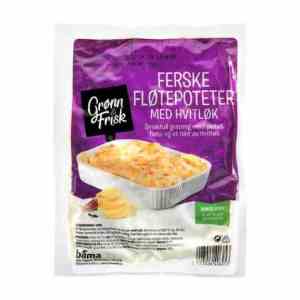 Prøv også Grønn og frisk fløtepotet med hvitløk.