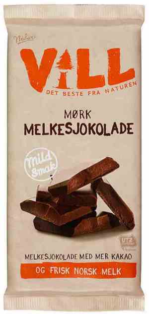 Prøv også Nidar vill mørk melkesjokolade.