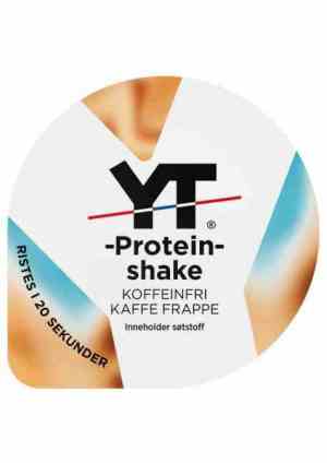 Prøv også Tine YT Proteinshake koffeinfri kaffe frappe.