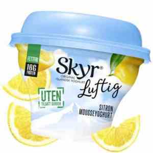 Prøv også Q skyr Luftig sitron.