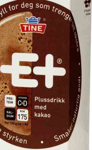 Prøv også Tine E+ drikk kakao 1 liter.