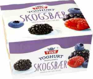 Prøv også Tine Yoghurt Skogsbær 4x150 gr.