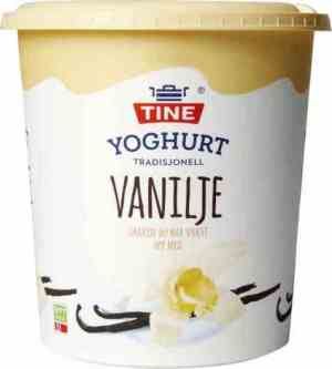 Prøv også Tine Yoghurt vanilje 850 gr.