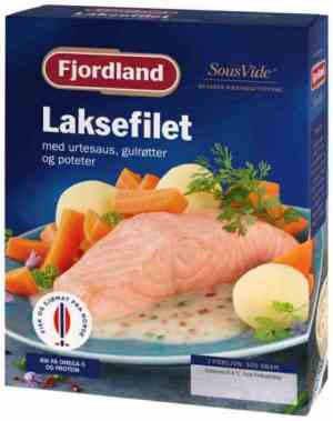 Prøv også Fjordland laksefilet med urtesaus, gulrøtter og poteter.