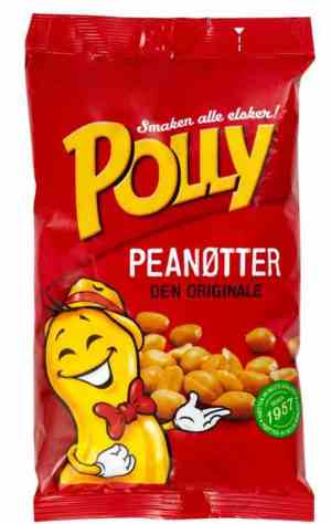 Prøv også Polly peanøtter salte 880 gr.