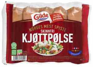 Prøv også Gilde Kjøttpølse Skinnfri 460 gr.