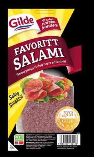 Prøv også Gilde Favorittsalami 150 gr.